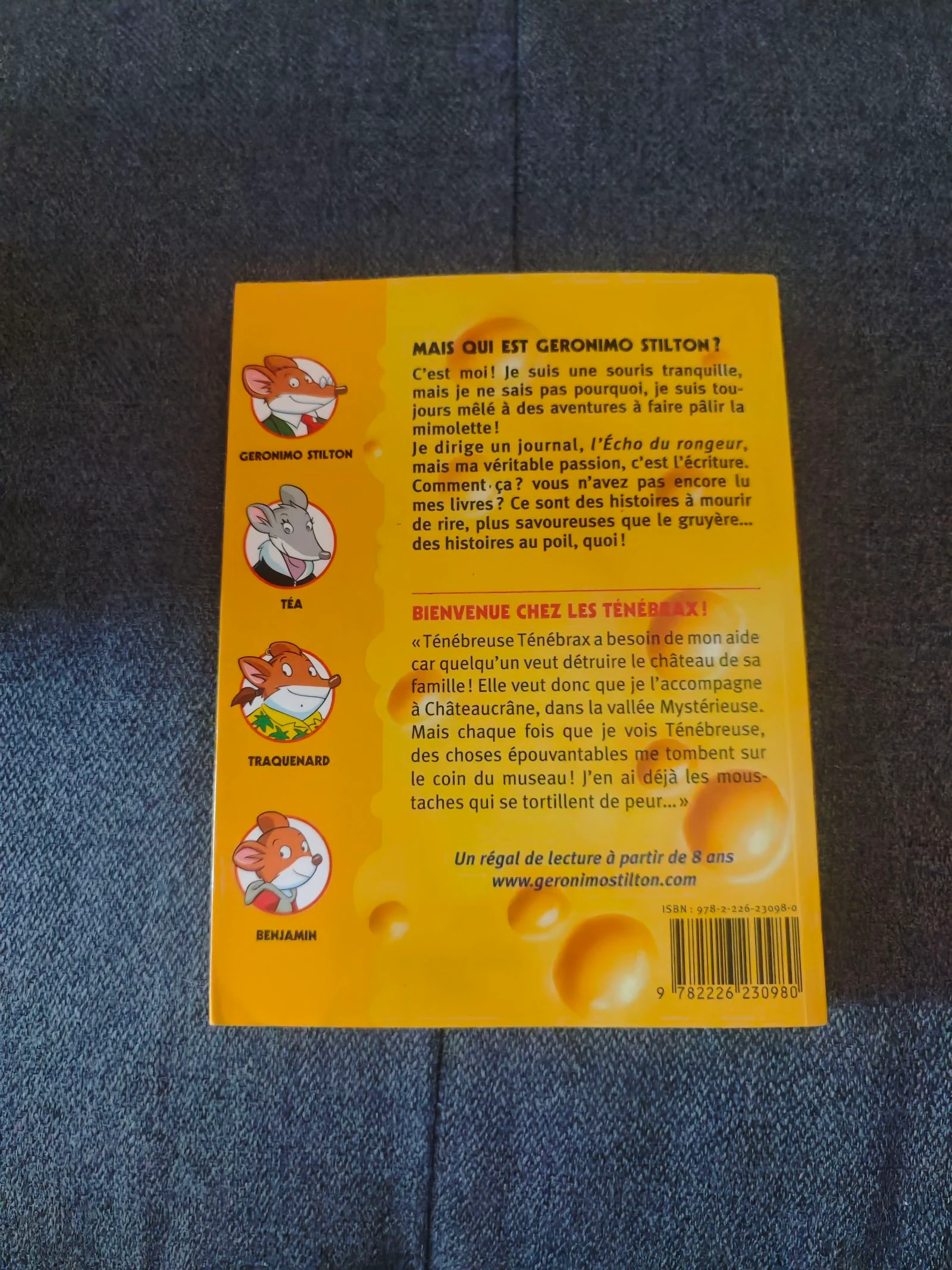 Bienvenue chez les Ténébrax Tome 59 (Geronimo Stilton) – photo 2